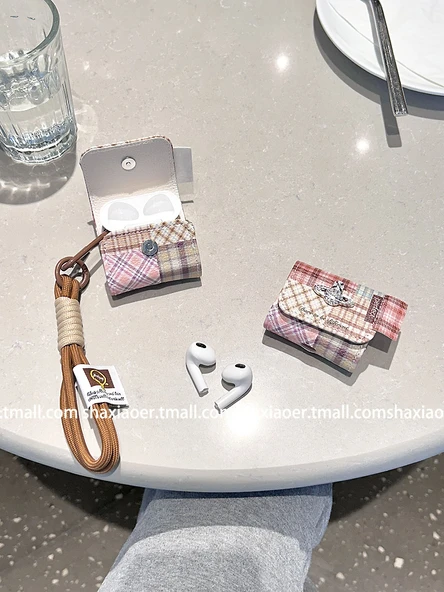 Apple AirPods Pro 2. Nesil için Stereo Satürn Desenli Koruyucu Kılıf - El İpli - Resim 6