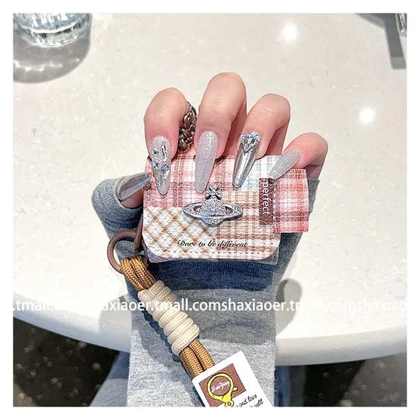 Apple AirPods Pro 2. Nesil için Stereo Satürn Desenli Koruyucu Kılıf - El İpli - Resim 9