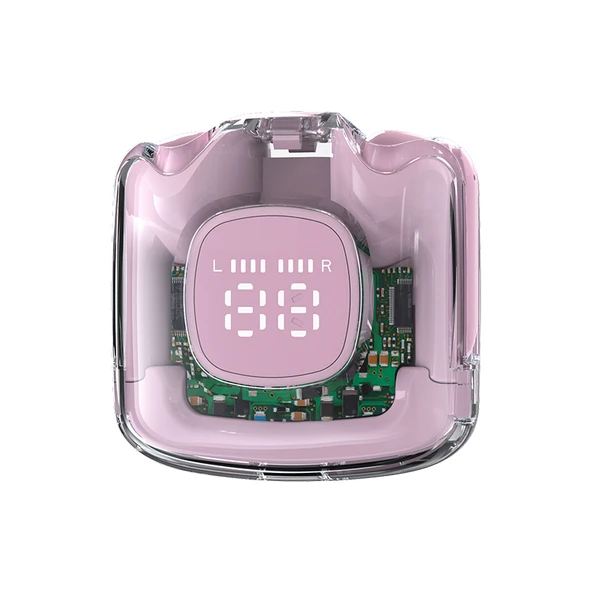 Bluetooth 5.0 Spor Kulaklık - Gürültü Önleyici - Type-C Şarj - Beyaz - 5