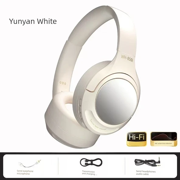Aktif Gürültü Önleyici Bluetooth 5.3 Kablosuz Gaming Kulaklık - Bej