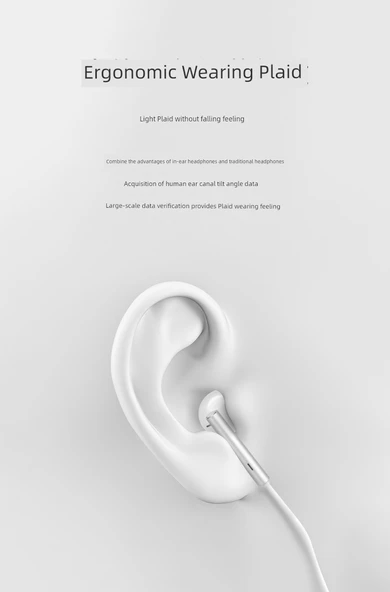 Huawei CM33 Type-C Kablolu Kulaklık - Siyah - Resim 10