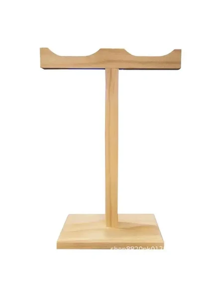 Ahşap Kulaklık Standı - Kare Tabanlı - 4