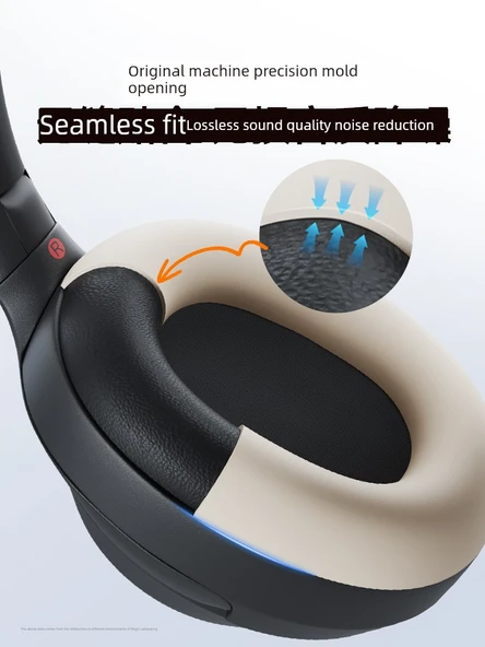 Sony WH-1000XM5 Kulaklık Koruyucu Aksesuar - Derin Mavi Kabuk Kılıfı - 4