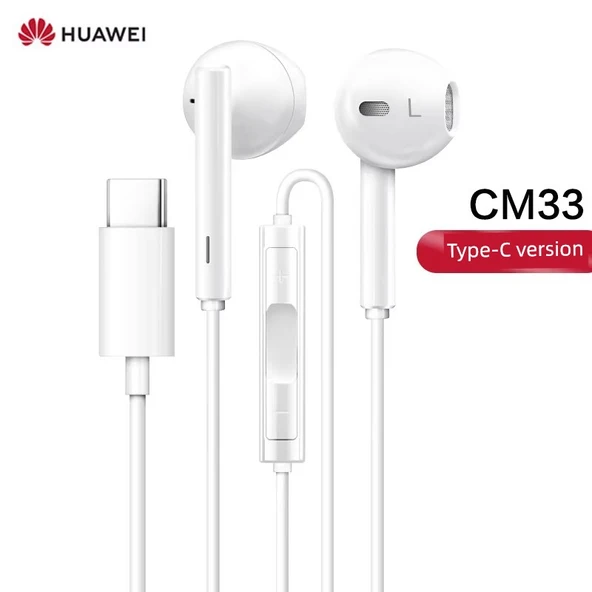 Huawei CM33 Type-C Kablolu Kulaklık - Beyaz