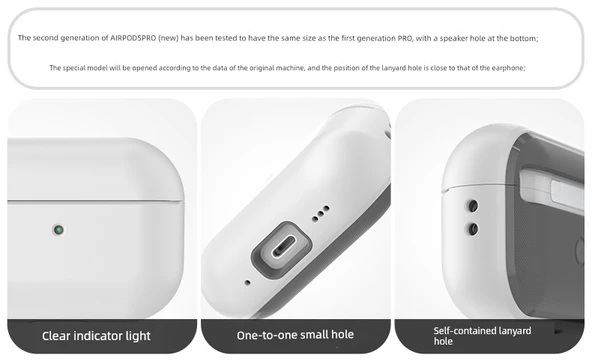 Apple AirPods 3 için Silikon Koruyucu Kılıf - Turuncu - Resim 9