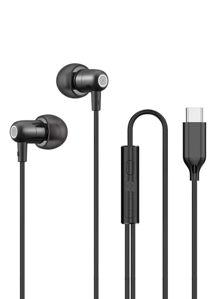 iPhone 15/16 Uyumlu Kablolu Kulaklık - Arayüzü Net - 6