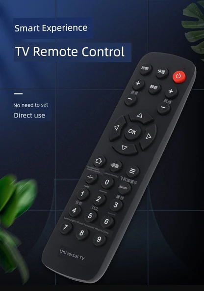 Evrensel LCD TV Uzaktan Kumanda - Akıllı TV Uyumlu - 5