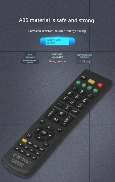 Evrensel LCD TV Uzaktan Kumandası - Yeni Hitachi - 9