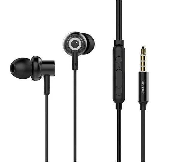 Kablolu Kulak İçi Kulaklık - Siyah 3.5mm
