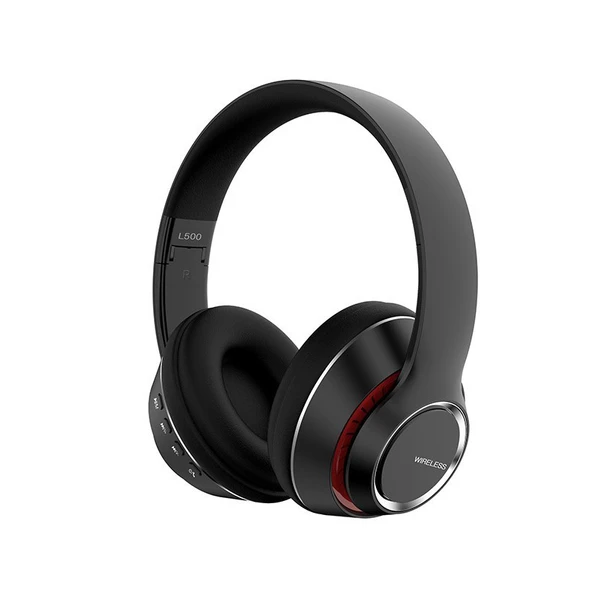 Kablosuz Bluetooth Kulaklık - Kız Pembesi - 5