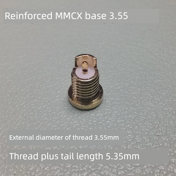 Geliştirilmiş MMCX USB Erkek Konnektör - MMCX Taban 3.55