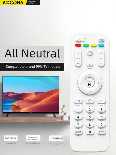 Haier LCD Smart TV Sesli Uzaktan Kumanda - HTR-U15A - 2