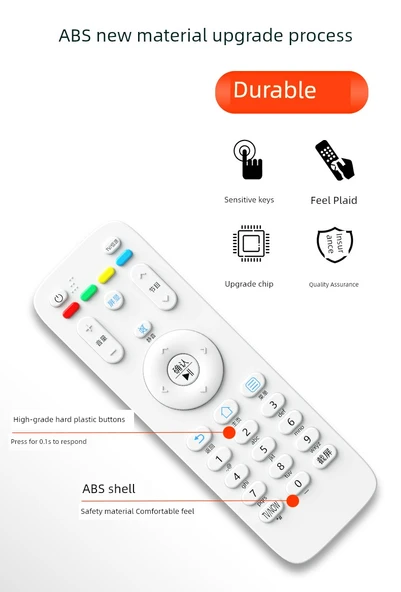 Haier LCD Smart TV Sesli Uzaktan Kumanda - HTR-U15A - 8