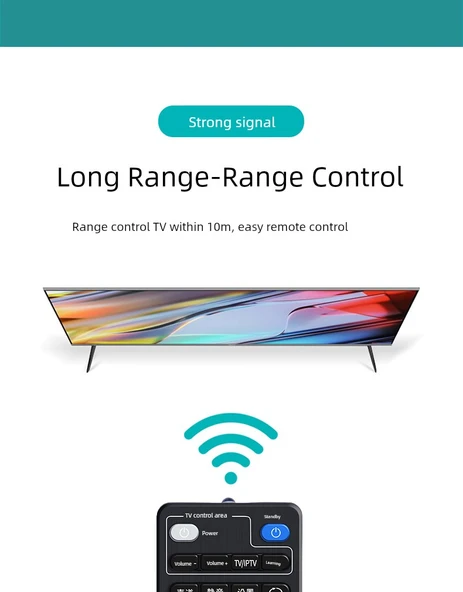 Evrensel Set Üstü Kutusu Kumandası - Telekom Evrensel [Yüksek Model] + Koruyucu Kılıf - 6