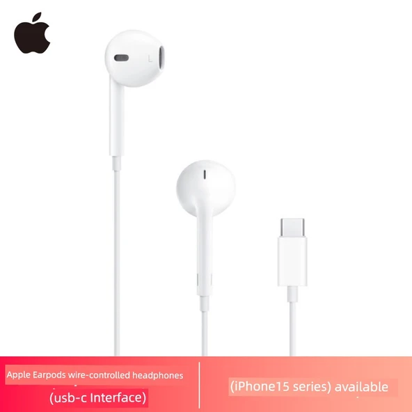 USB-C Girişli Kablolu Kulaklık - Mikrofonlu