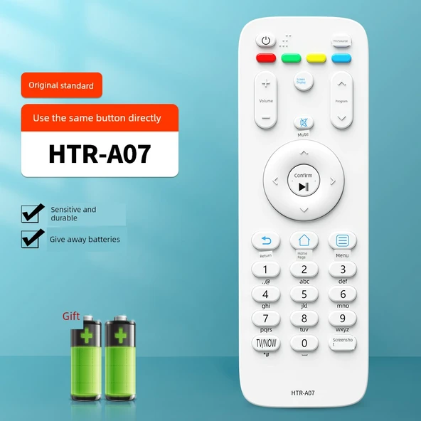 Haier LCD Smart TV Uzaktan Kumanda - HTR-A07