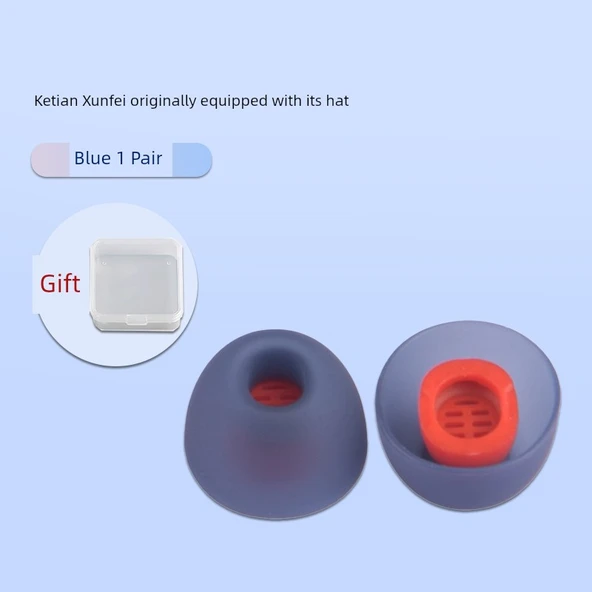 Iflybuds Pro2 Kulaklık Uçları - Mavi-Ekstra 1 Çift (2 Al 1 Öde)