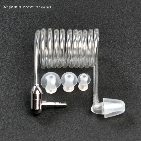 Radyasyondan Koruyucu Kulaklık - 3.5mm Şeffaf Fiş
