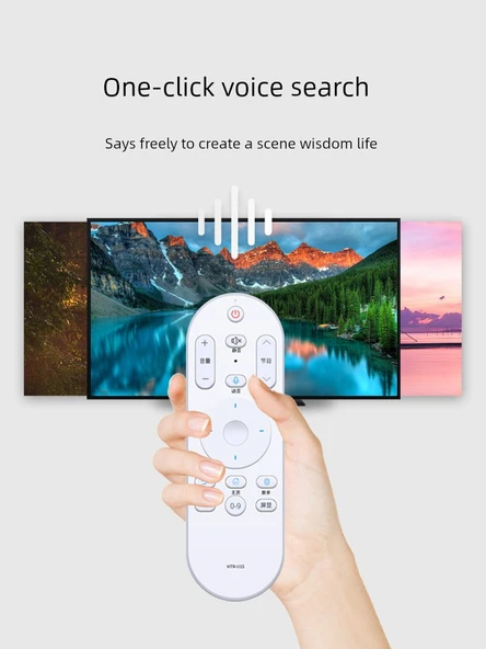 TV Sesli Kumanda - HTR-U08W - Standart Kargo - 2