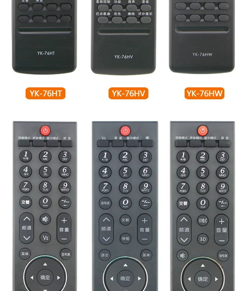 Skyworth LCD TV Uzaktan Kumanda - YK-76HL Model - 11