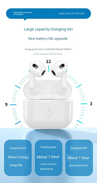 AirPods 3 Şarj Kutusu Değişimi - Beyaz (C Ağız) - 9