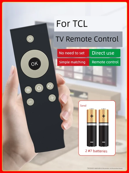 TCL RC07DC12 TV Kumandası - Pille Birlikte - 2