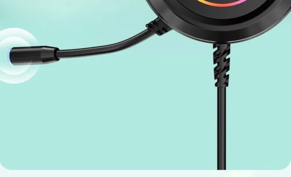 Gaming Kulaklık - Sütlü Çay Rengi - 7.1 Ses - USB - 11