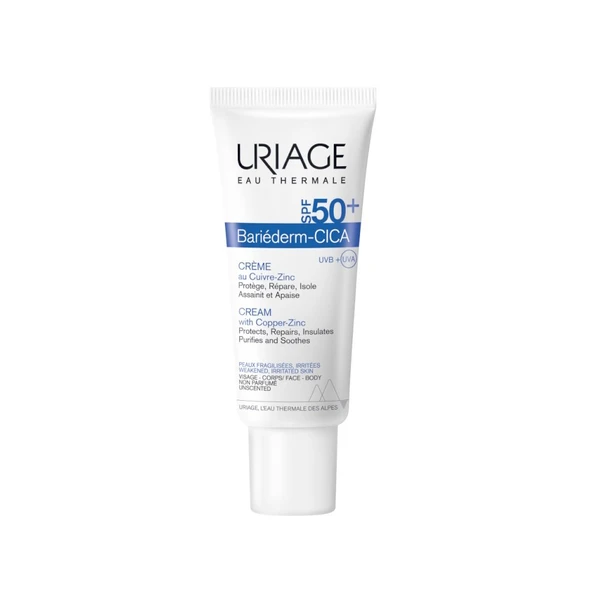 Uriage Bariederm CİCA SPF50 Onarıcı Bakım Kremi 40 ml ürün görseli