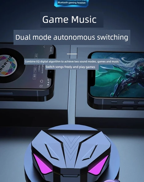 Kablosuz Bluetooth Oyuncu Kulaklığı - Xingyao Sürümü [Hi-Res Ultra Net Ses + Çift Mod Kod Çözme + Sıfır Gecikme] - 11