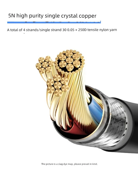 Kulaklık Uzatma Kablosu - 2244 Çift Paralel Hat 2m - 10