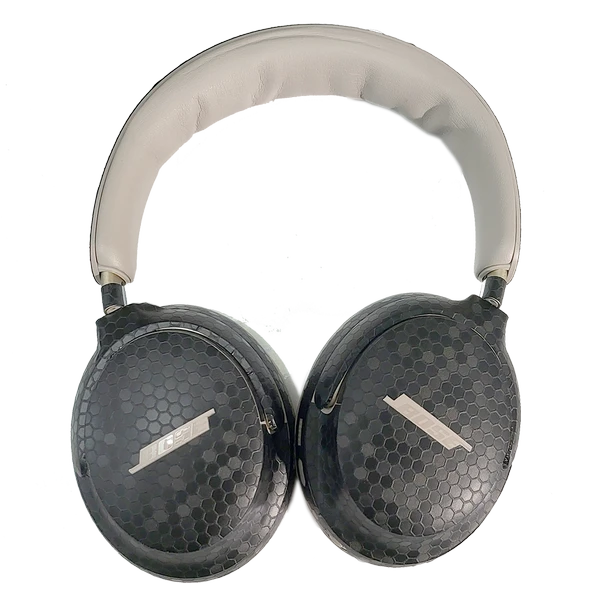 Bose QC Ultra Kulaklık Kaplaması - Siyah Petek Desenli