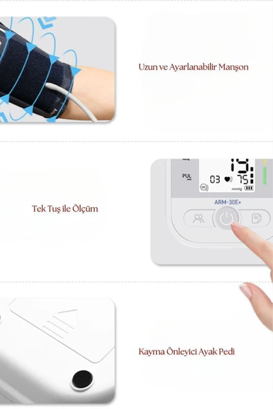 SANSUI Koldan Ölçer Tansiyon Cihazı - 6