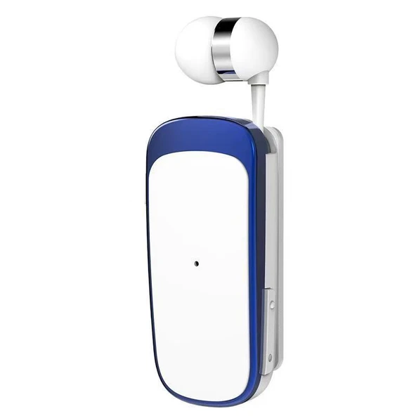 Bluetooth 5.4 Kablosuz Kulaklık - Beyaz ve Mavi 10 Saat Dayanıklılık Gürültü Azaltma