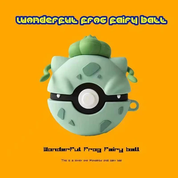 Sand Earfree i5 Uyumlu Wonderful Frog Elf Ball Desenli Bluetooth Kulaklık Kılıfı