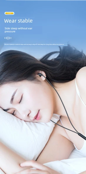 Type-C Girişli Kulak İçi Kulaklık - Ay Işığı Beyazı - Resim 9