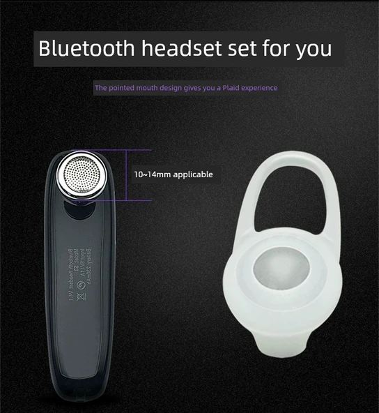 Bluetooth Kulaklık Silikon Kılıf - Şeffaf 8 - PP Kutulu - 8