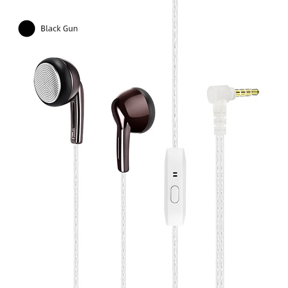 Düz Kafa HiFi Kulaklık - EP985 Silah Kurdele Buğday