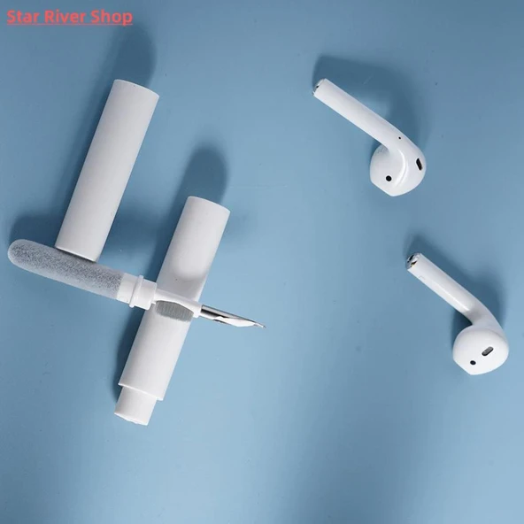 AirPods Pro Uyumlu Kulaklık Temizleme Kalemi ve Fırça Seti - 4