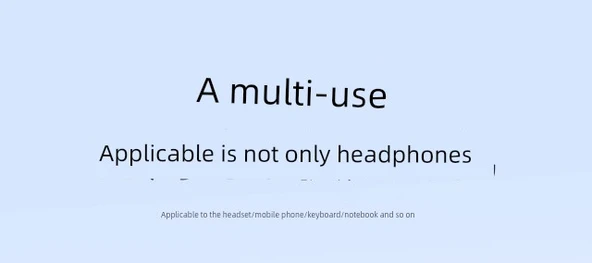 Kulaklık Temizleme Fırça Seti - Gri Silikon Uçlu, Pamuklu Çubuk, Yumuşak Fırça - Resim 11