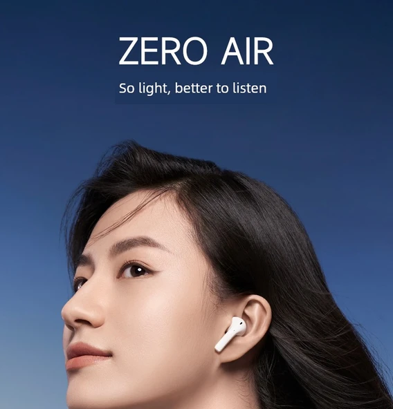 Bluetooth 5.4 Kulaklık - Ay Beyazı - Standart + 3C Şarj Aleti - Resim 5