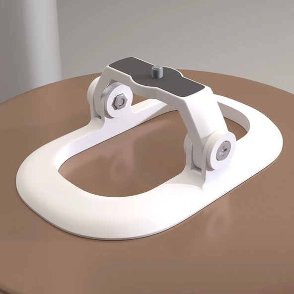 Masaüstü Projektör Pan Tilt Standı - Beyaz