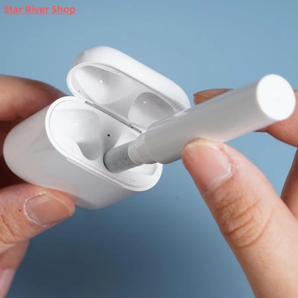AirPods Pro Uyumlu Kulaklık Temizleme Kalemi ve Fırça Seti - 3
