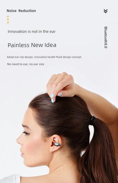 Kulak İçi Olmayan Bluetooth Kulaklık - Ten Rengi Ultimate Edition - 9