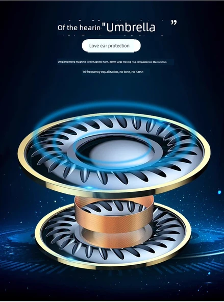 Profesyonel 3.5mm Beyaz Kulaklık - Elektrik Sesi D3000 - 11