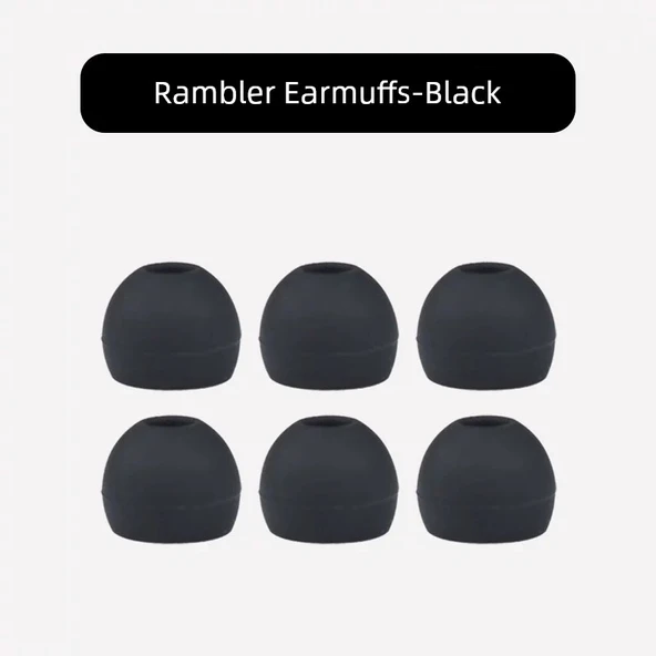 Rambler W200BT Kulaklık Başlığı - Siyah (3 Çift, Boyut Seçmeli)