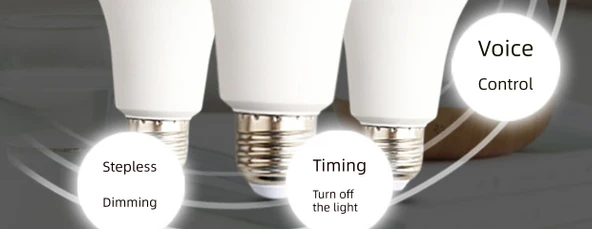 Akıllı LED Ampul - 9W - E27 Duy - Kısılabilir - HomeKit ve CozyLife Uyumlu - 10