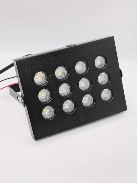 Otopark Kamerası Plaka Tanıma Dolgu Işığı - Siyah, 12V, Dahili Kasa (Su Geçirmez Değil) - 10
