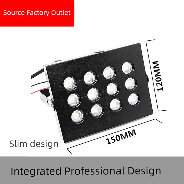 Otopark Kamerası Plaka Tanıma Dolgu Işığı - Işık Takviye Braketi 55mm-76mm - 3