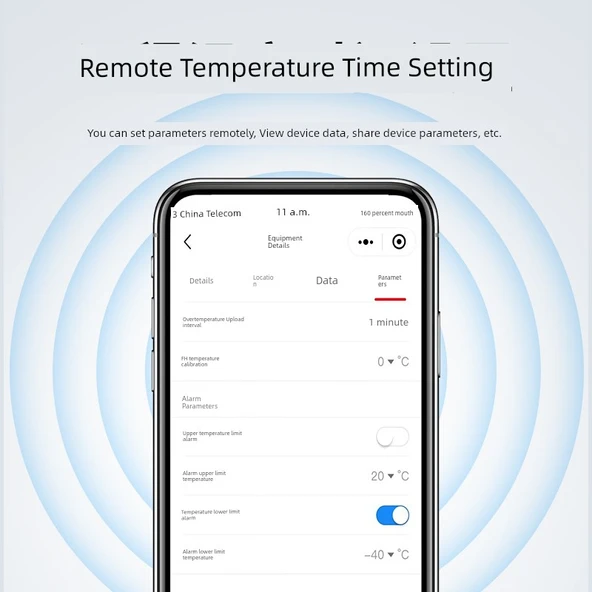 4G Akıllı Dijital Ekranlı Sıcaklık Kontrol Cihazı - Plastik Su Geçirmez Problu 2500 Watt (-7 - 50 Derece) - 3
