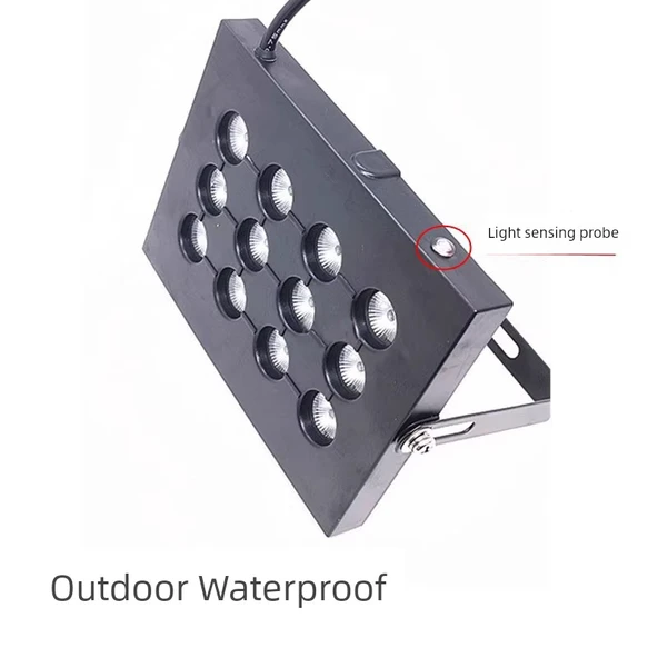 Otopark Kamerası Plaka Tanıma Dolgu Işığı - Siyah, 12V, Dahili Kasa (Su Geçirmez Değil) - 5